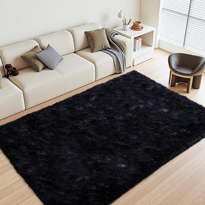 Tapis pour salon Tapis de chambre moelleux Tapis antidérapants Tapis à poils longs pour chambre d'enfant Salle de jeux Dortoir Intérieur Moderne moelleux Tapis Garçons