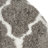 Barcelona Shag Hand Tufted Performance Geometric Rug-12414370