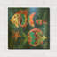 'Boho Reef Fish 2' By Wild Apple Portfolio Gold Metal Wall Art-396051966