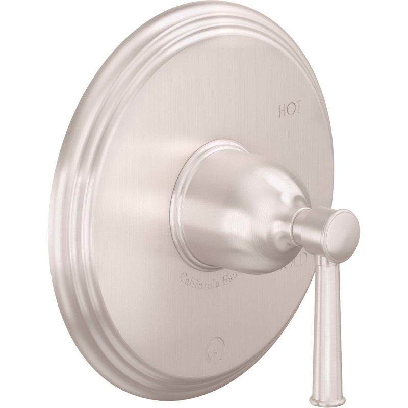 Miramar 2.0 GPM Pressure Balance Shower System with Single Showerhead and Tub Spout, Satin Nickel