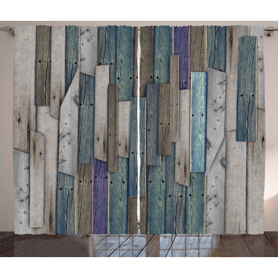 Ayala Semi Sheer Curtain Pair