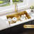 32 Gold Undermount Workstation Kitchen Sink-32 X 19 Inch 16 Gauge Stainless Steel Undermount Kitchen Sink Handmade R10 Radius 10 Inch Deep Undermount Single Bowl Sink With Custom Accessories-118942028