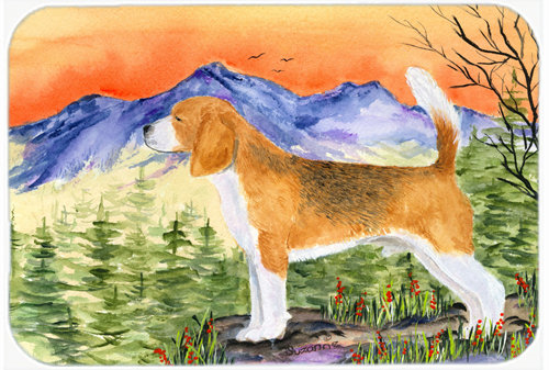 Planche à découper en verre beagle east urban home