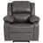 Gray Faux Leather