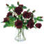 Roses In Crackle Vase - 17 Inches-441399156