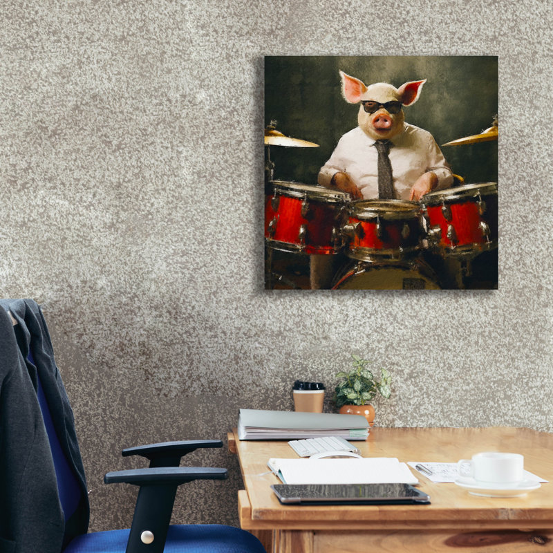 'Stix' by Sean Parnell Canvas Wall Art