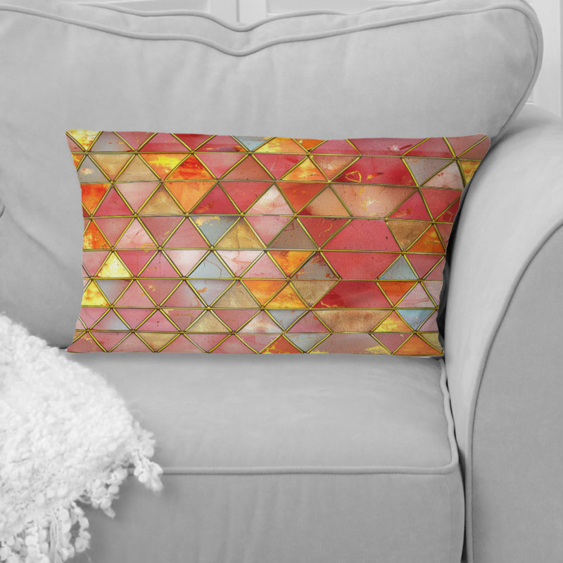 Coussin Bubblegum Triangle Glam II - Glam