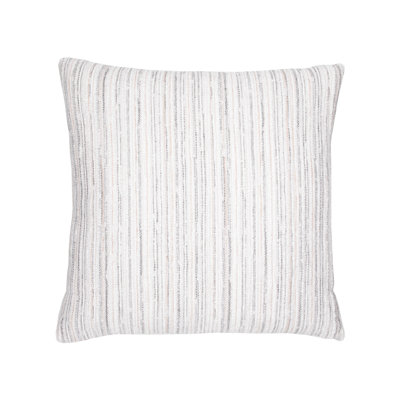 Luxe Stripe Indoor/Outdoor Square Performance Pillow Cover & Insert