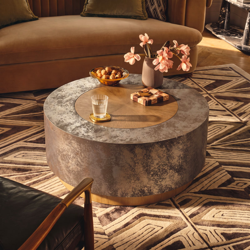 Table basse ronde décorative Bexford Modern