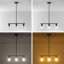 Luminaire suspendu pour îlot de cuisine 3 lumières Volha-1306172049-1275543992
