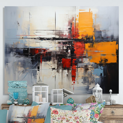 Art asiatique, expression abstraite II - impression