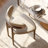 Modern 5/7 Pieces Dining Room Sets, Pre-Assembly Round Dining Table Sets, Sintered Stone Tabletop Kitchen Dining Table Set With Upholstered Chairs-1108179545-1108179493-1108179490
