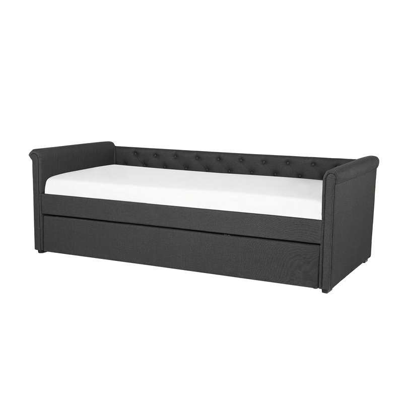 Steephill Upholstered UK Small Single - DE 75 X 190 Cm Bed, Grey