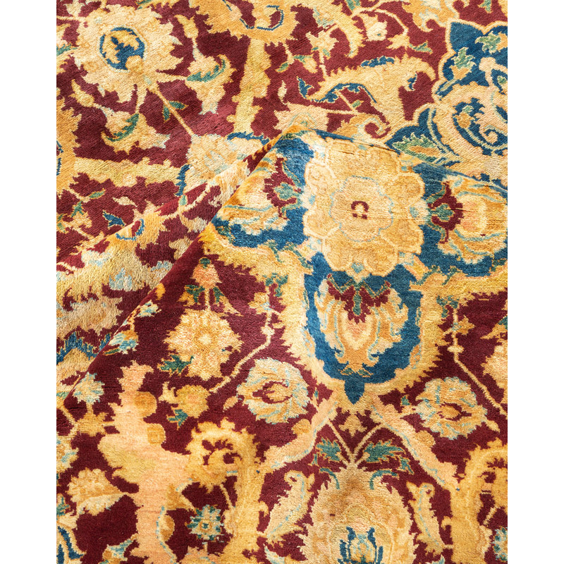 Classic One-of-a-Kind 9' 2" X 11' 10" Hand Knotted Area Rug