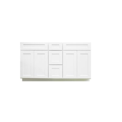 Cabinets.Deals EW-VA60DD, Elegant White