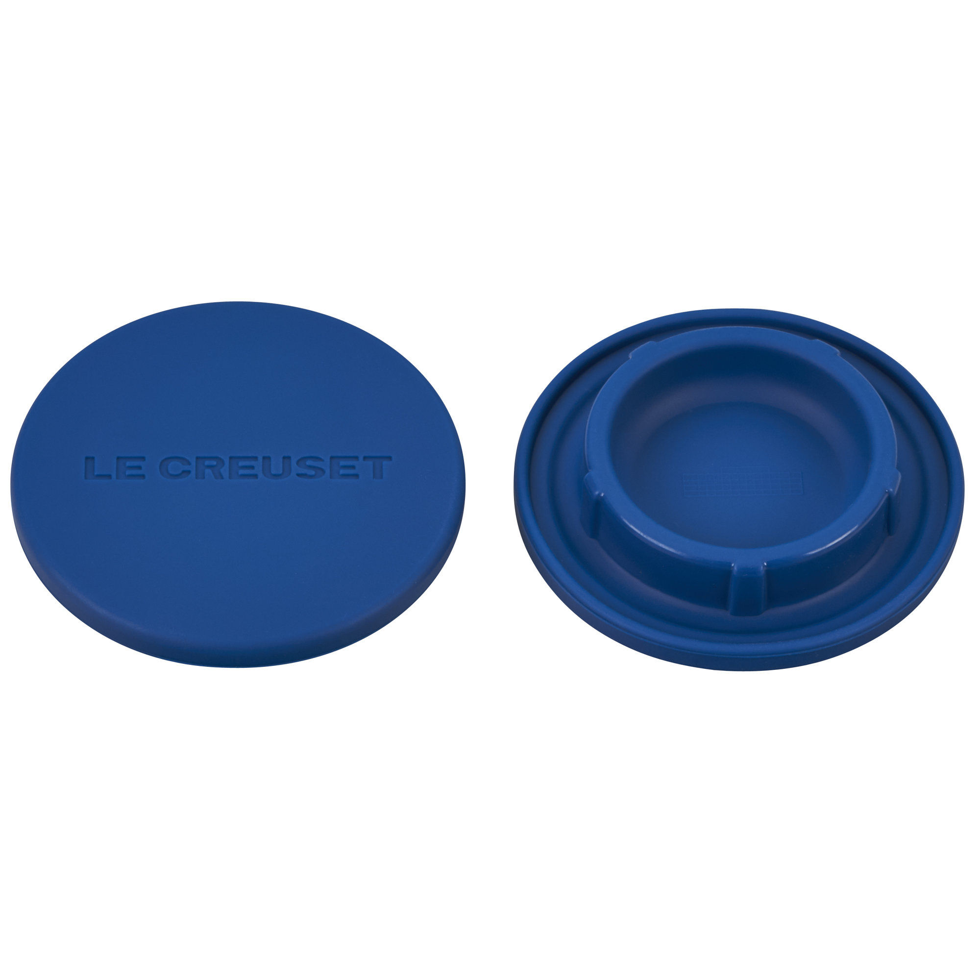 Le Creuset Silicone Set of 2 Salt and Pepper Mill Caps, Marseille