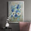 Toile encadrée de qualité supérieure Blue Garden II - prête à être accrochée-1278566053-1278566107