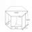 23.62'' Hexagonal Coffee Table Side Table Nightstand Burmese Sumac-665526869
