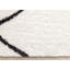Tapis à motif de treillis abstrait gris anthracite Botelho-468209722
