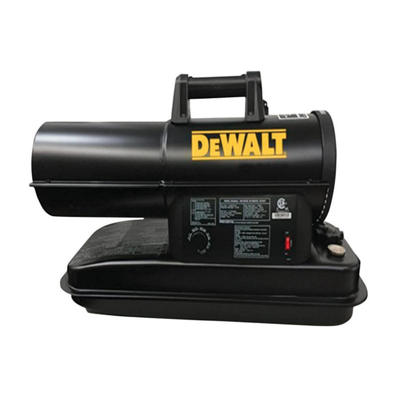 DeWalt 80000 BTU/h 2000 sq ft Forced Air Kerosene Portable Heater