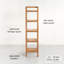 Étagère à livres en bois massif Oslo H 70 po x l 18 po x P 16 po Oslo-977607759-977607756