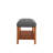 Charla Fabric & Oak Finish Bench-343543700