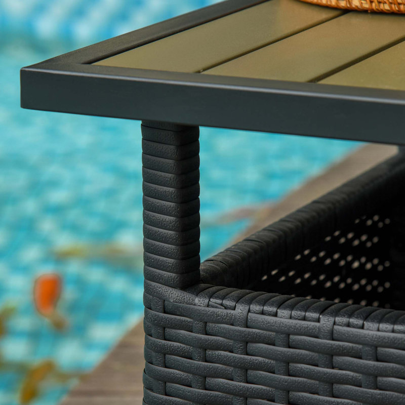Stable Outdoor Side Table for Porch and Garden