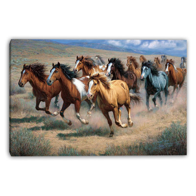 Wild Crossing Wrapped Canvas Wall Art