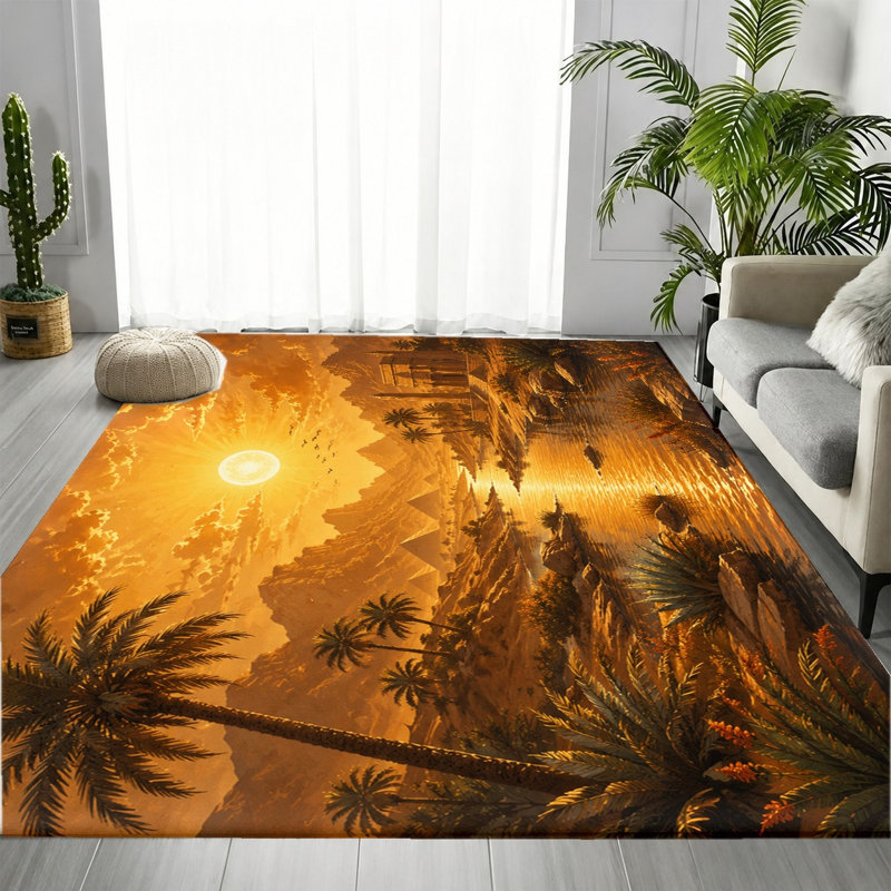 Tapis désert Desert Sunset, Rectangle 9 pi 10 po x 6 pi 7 po (300 x 200 cm)