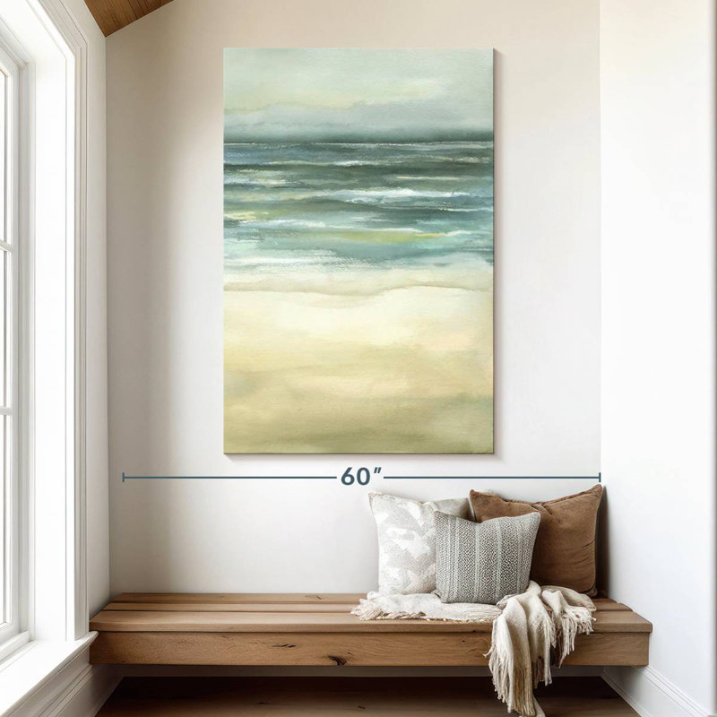 Avery Tranquil Sea III, 51" H x 34" W