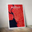 Buffalo City Map - No Frame Print-1448734696