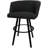 Karimah Swivel Extra Tall Metal Bar Stool 34" Seat On Warren Base-1537432011-1537432001