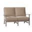 Causeuse en aluminium Charleston - Huître-38587847-62363468-63361251