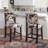 Corey Upholstered Nailhead Trim Counter and Bar Stool-1002657663-1002657658