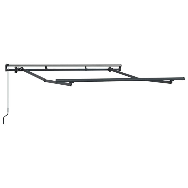 Awning Frame Metal, 250cm W x 200cm D, Anthracite