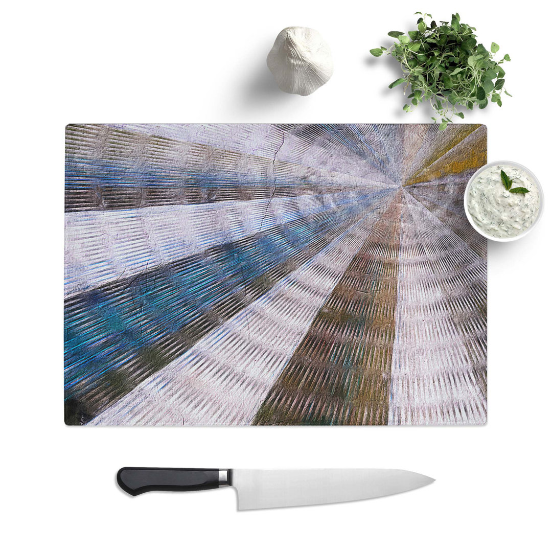 Tempered Glass Burst Chopping Board