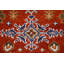 Tapis géométrique Kazak noué à la main