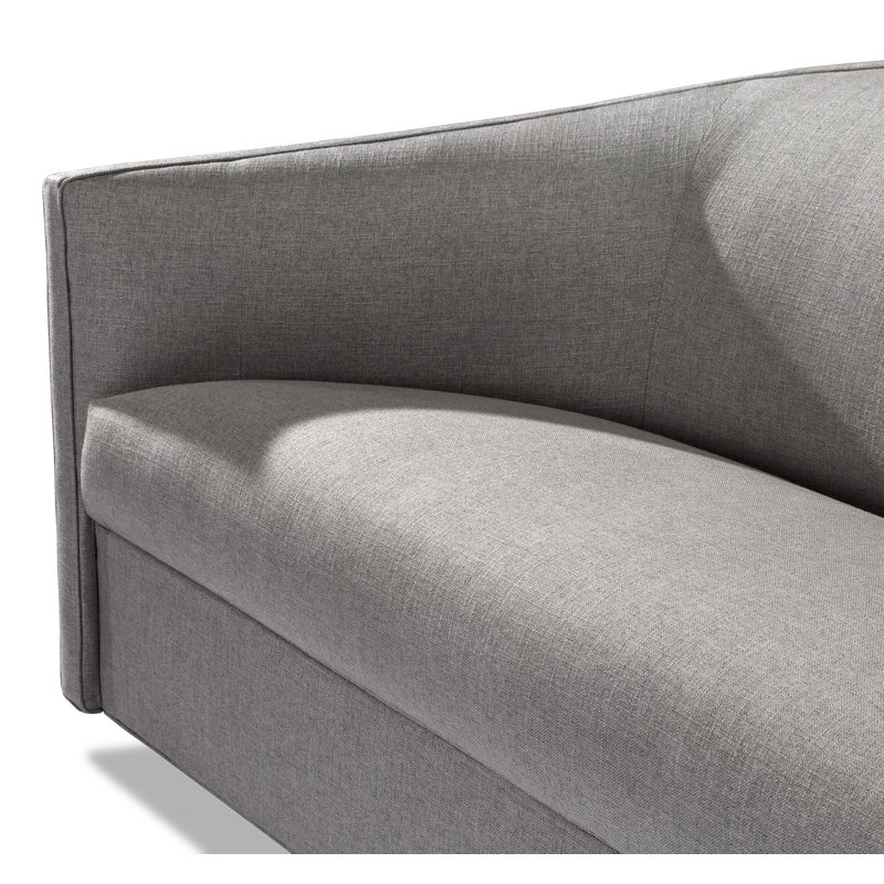Turin Upholstered 99'' Sofa, Gray