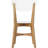 Abacus Universal Expert Dining Chair, Modern Scandinavian Solid Wood, Curved Back