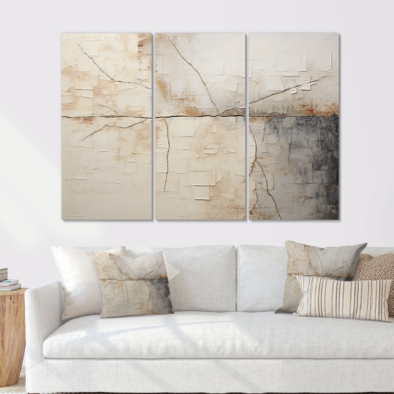 «Simplicity Winter Dream II», ensemble d'art mural sur toile paysage d'hiver, Toile tendue, H 32 po x l 48 po x P 1 po
