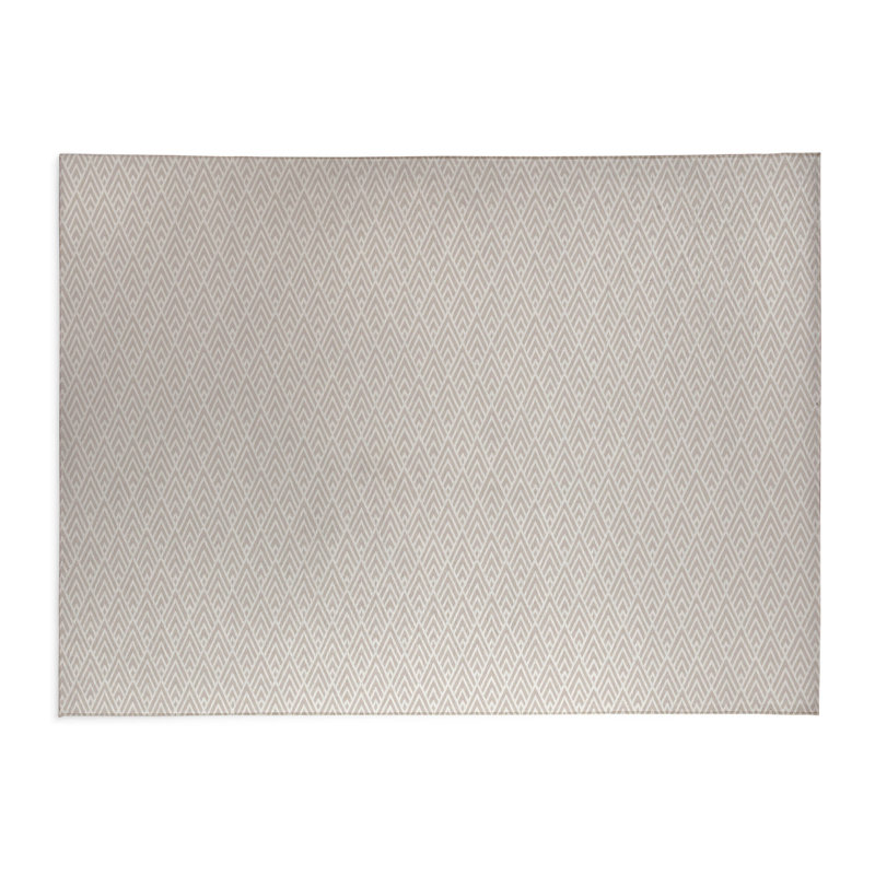 Paillasson à chevrons, Taupe, L 48 po x L 72 po