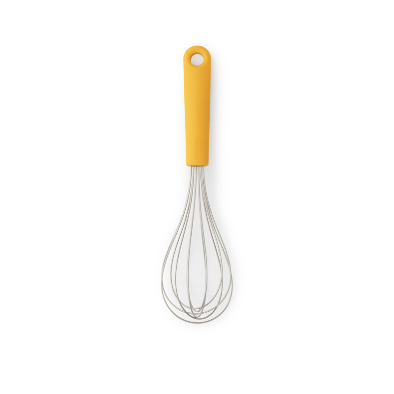 Saveur + fouet, grand, Jaune miel, 14"