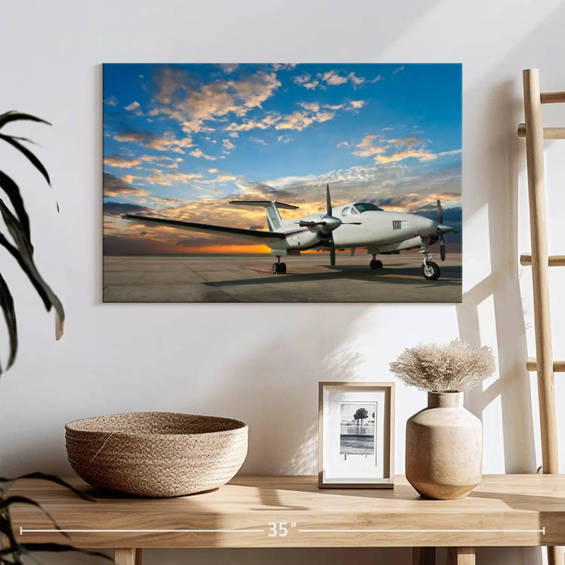 Mehar Light Aircraft, 16" H x 24" W