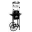 Machine à maïs soufflé 10 pièces avec chariot, roues et 3 cuillères à mesurer en plastique Vintage-132220388