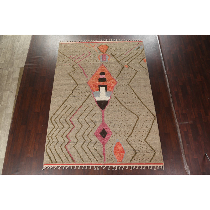 One-of-a-Kind Area Rug Beige