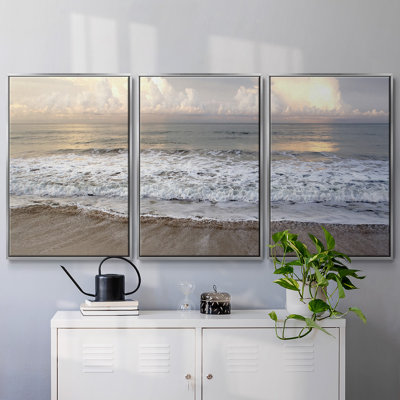 " Ebbing Wave " 3 - Pieces