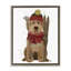 «Dog with Winter Skis» par Fab Funky