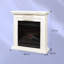 Klarstein 60cm W White Electric Fireplace