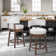 Swivel Bar & Counter Stool with Nailhead Trim (Set of 2)