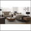 Causeuse convertible rembourrée avec rangement, chenille en polyuréthane beige / brun-1215178161-1215178173